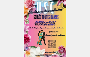 Soirée toutes danses le samedi 21 mars 2026