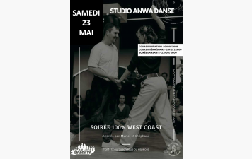 Stages et soirée 100% West Coast Swing - Samedi 23 mai 2026 à Osny
