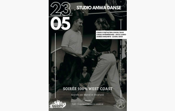 Stages et soirée 100% West Coast Swing - Samedi 23 mai 2026 à Osny