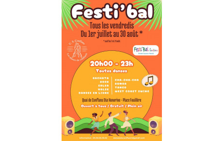 Le FESTI'BAL est de retour sur les quais de Seine à Conflans-Sainte-Honorine