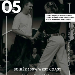 Stages et soirée 100% West Coast Swing - Samedi 23 mai 2026 à Osny